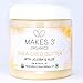 Unrefined Raw Organic Virgin Shea Butter by Makes 3 Organics - Better Shea Butter (8 Fl Oz)