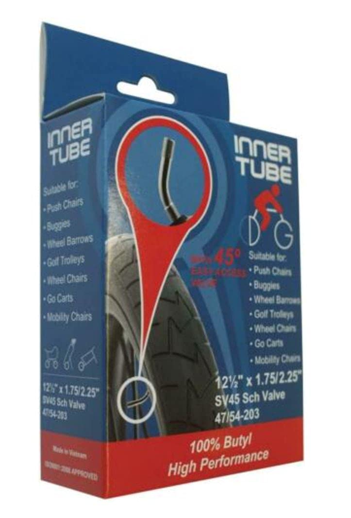 DG Inner Tube 45 Degree Bent Valve - Boxed, 12.5 x 1.75 / 2.25- Inch