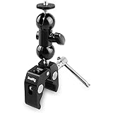 SmallRig Cool Ballhead Arm Super Clamp Mount Multi-function Double Ball Adapter with Bottom Clamp for Ronin-M, Ronin MX, Freefly MOVI - 1138