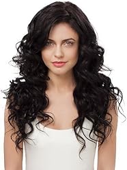 IRRESISTIBLE ME Clip in Hair Extensions Natural Black (#1b) - 100% Human