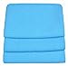 SINLAND Microfiber Dish Drying Towels Dish Cloths Waffle Weave Kitchen Towels 16 Inch X 32 Inch 3 Pack Turquoise