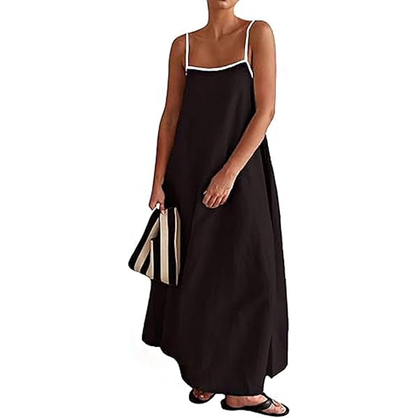 Vince Women's Sheer Panelled Slip Dress Black at Amazon Women's Clothing  store