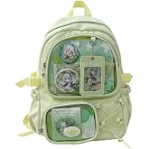 HOKMAH Cute Itabag Backpack Purse Bag - Kawaii Coquette Bookbag Ita Shoulder Bag Y2k Harajuku Backpack Cutecore Daypack