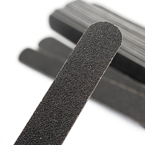 20Pcs Useful Double Sided Black Sanding Nail Files Professional Manicure Tool