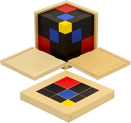 Amazon Com Elite Montessori Trinomial Cube Toys Games
