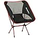 Compact Foldable Beach backpacking Chair Potable Stool Made Of Ultra Lightweight Aluminium Alloy Super Comfort Perfect for Sport Outdoor Events, Camping, Fishing, Picnic, By Wealers