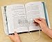Clear Book Protector Cover with Book Marker and Magnifier 7.5
