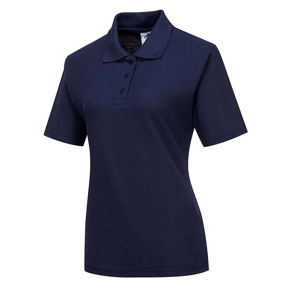 Portwest Naples Women's Polo Shirt, Size: XS, Colour: Navy, B209NARXS