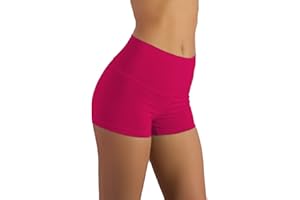 COVALENT ACTIVEWEAR Youth Breathable Shorty-Short & Scrunchy Combo - High Waisted & Super Comfy – Gym, Dance, Yoga, Aerobics, Cheer, Everyday!…