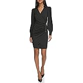 Karl Lagerfeld Paris Womens Dress with Zipper Detail