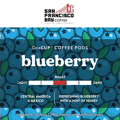 San Francisco Bay Compostable Coffee Pods Blueberry (80 Ct) K Cup