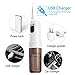 2NICE Portable Water Flosser Oral Irrigator with Nasal Wash Function of 2 Modes IPX6 Waterproof Rechargeable by USB Charger (Brown)