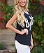 Mansy Women's Letter printed Wifey Tank Top ,Black,Medium