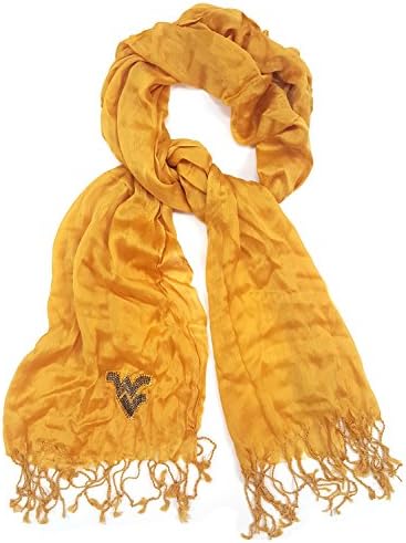 Silky Crinkle Scarf with Mini Flying Wv