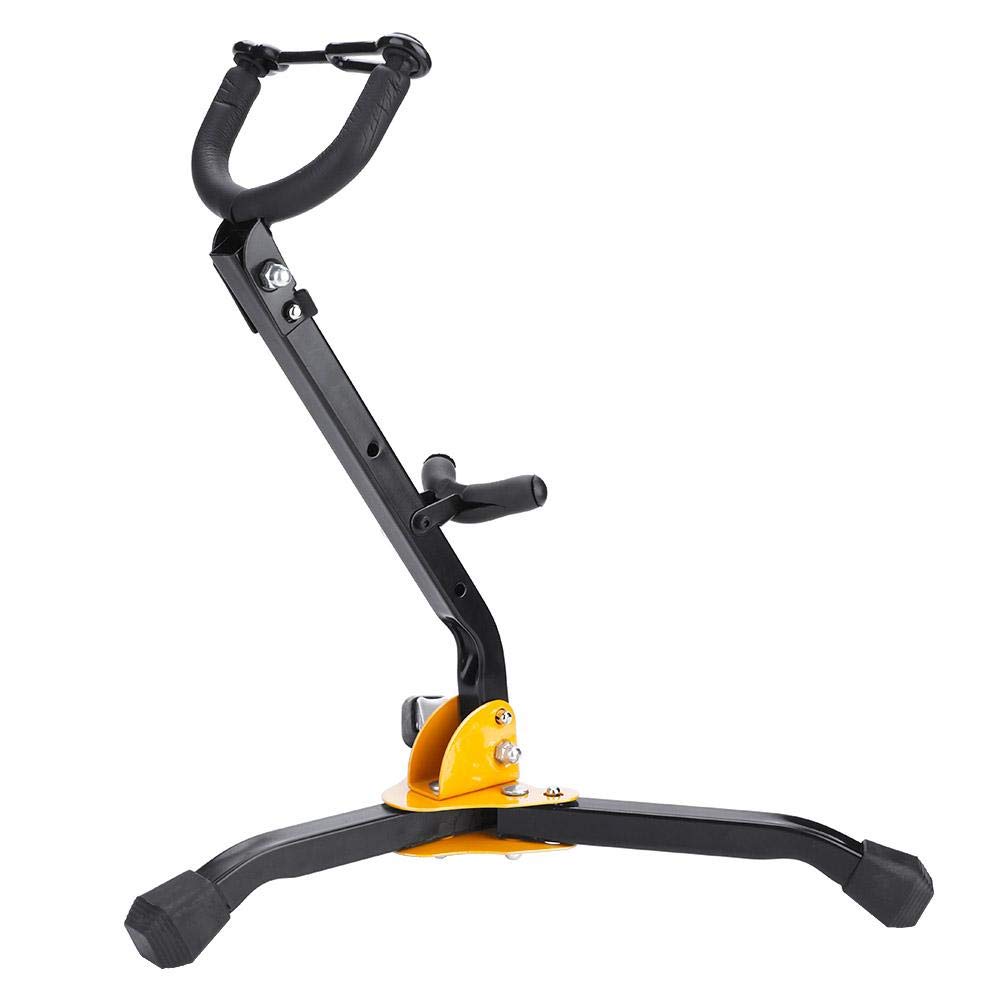 Saxophone Mount, Saxophone Support Tenor Saxophone Tripod Stand Sax Foldable Stand for Saxophone Curved Support for Alto/Tenor Sax