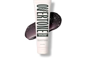 Overtone Daily Color Depositing Conditioner: 4.5oz Temporary Coloring Conditioner w/Shea Butter & Coconut Oil, Refresh Color & Prevent Fading, Vegan & Cruelty-Free, Extreme Silver is Twilight Titanium