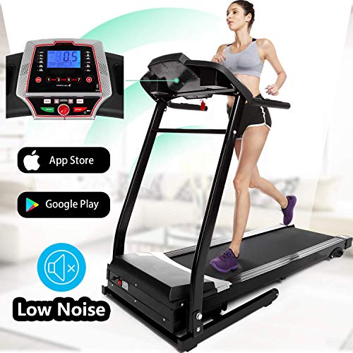 Treadmill for Home Folding Electric Treadmill with Incline Running Machine Exercise Machine for Home Gym Office Smartphone APP Control - Thumbnail 4