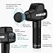Muscle Massager, Massage Gun 20 Adjustable Speeds Rechargeable Cordless Handheld Deep Tissue Percussion Muscle Massager with 4 Replaceable Massage Heads, Touch Screen and Portable Bag for Athletes