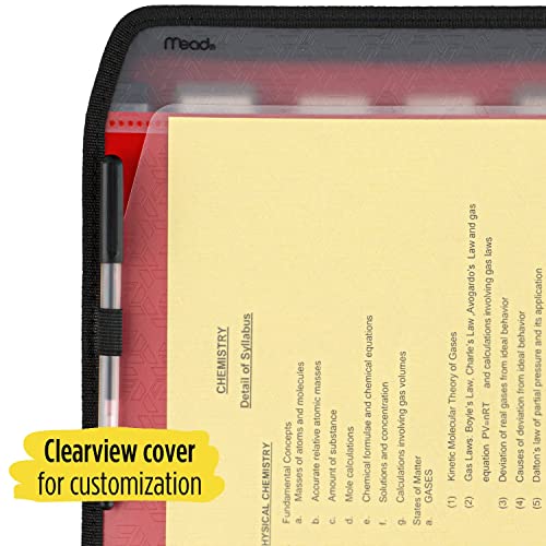 Five Star 7Pocket Expanding File Organizer, Plastic Expandable File