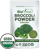 Biofinest Broccoli Powder -100% Pure Freeze-Dried Antioxidant Superfood - USDA Certified Organic Kosher Vegan Raw Non-GMO - Digestion & Immunity - for Smoothie Beverage Blend (4 oz Resealable Bag)