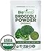 Biofinest Broccoli Powder -100% Pure Freeze-Dried Antioxidant Superfood - USDA Certified Organic Kosher Vegan Raw Non-GMO - Digestion & Immunity - for Smoothie Beverage Blend (4 oz Resealable Bag)