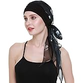 Chemo Headwear Turbans for Women Long Hair Head Scarf Headwraps Cancer Hats