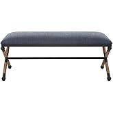Uttermost Firth - Bench-21.25 Inches Tall and 47.5 Inches Wide