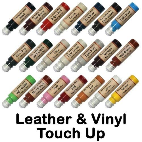Leather & Vinyl Touch Up Scratch Repair Paint Dye Pen (Light Grey) Buy