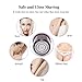 Nose Hair Trimmer Shaver, NUWA 2-in-1 Electric Mini Ear and Facial Hair Groomer for Ladies Women Privates Shaver IP×7 Painlessly Removes Stray Hairs