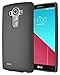 Diztronic LG G4 Case, Full Matte Soft Touch Flexible TPU Case for LG G4 - Charcoal Gray - (LG4-FM-GRY)