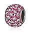 Disney Girls' Minnie Mouse Stainless Steel Pack Bead Charm