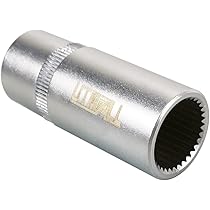 3/8&Prime; Drive MULTIfix Spline Socket 19mm 28mm In Height SKS32-19 - Workshop Essentials Online