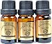 3 Essential Oil Blends Gift Set - ( Anxiety Relief, Uplifting Energizing, Relaxation Blend ) - 100% Natural Pure Undiluted Therapeutic Grade for Aromatherapy, Scents & Diffuser - Depression, Calming