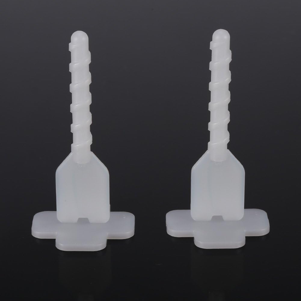 Plastic Floor Wall Tile Flat Leveling Clip Tool Tile Leveler Spacers (100PCS（-Base）: Home & Kitchen