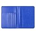 Passport Holder Travel Cover Case - HOTCOOL Leather RFID Blocking Wallet For Passport, Blue