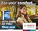 BOSCH 6066C HEPA Cabin Air Filter - Compatible with Select Hyundai Azera, Santa Fe, Sonata; Kia Magentis, Optima