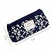 Glow Castle Pastoral pure and fresh and small broken flower nectar double zipper pen bag, cosmetics receive bag(4 Pieces)