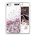 Maxdara Glitter iPod Touch 5 6 7 Case, iPod 5th 6th 7th Generation Girls Children Case Floating Liquid Bling Sparkle Pretty Cute Case for iPod Touch 5th 6th 7th Generation (Rosegold)