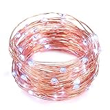 String Lights, Oak Leaf 2 Set of 30 LEDs Fairy Lights Micro Starry Light for Patio DIY Home Party Wedding Centerpiece, Blue