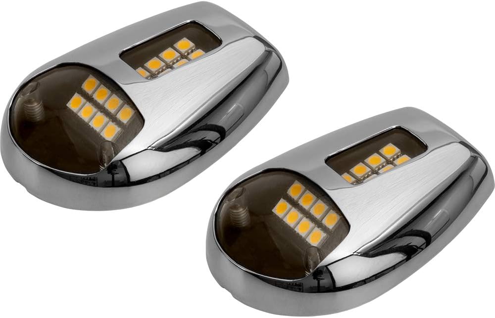 Side Mount Stainless Steel LED Docking Lights Amazon.de Sport & Freizeit