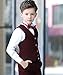 YuanLu Boys Colorful Formal Suits 5 Piece Slim Fit Dresswear Suit Set