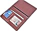 Yuhan Pretty Leather Passport Holder Wallet Cover Case RFID Blocking Travel Wallet (Brown)