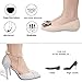 CAcB sox 3 pairs Women's Lowest Cut Liner Socks w/Forefoot Cushion & Silicone Heel,3 pairs