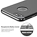 iPhone 7 Case RANVOO 3-in-1 Stylish Thin Hard Slim Fit Case with 3 Detachable Parts for Apple iPhone 7 Only, Jet Black