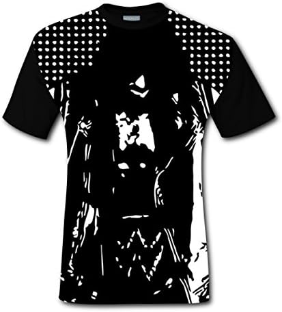 Sincerely Dara AJ Styles Men's T-Shirt 3D Print Short Sleeve Brisk Sports Tee Shirt for Men XL