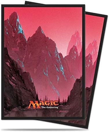160 Mountain Deck Protectors Sleeves MTG Unhinged Art Red [2-Pack Bundle] by Ultra Pro