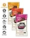 Caffeinated Energy Bar, Contains 80mg of Natural Caffeine = 8oz Cup of Coffee, Energy Bars Variety Pack 6 Count (3 Flavors) by Eat Your Coffee | Caffeine Snack Bars, Breakfast Bars, Vegan, Non GMO