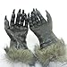 Odowalker Halloween Werewolf Costume Wolf Claws Gloves and Head Mask for Cosplay Costume Man Women Girls Boys Kids Unisex (Gloves)
