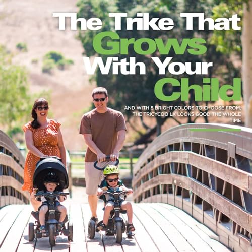 Carriola para Bebé Portátil,Rápidamente Plegable de Triciclo para Niños,4 en 1 Triciclo ,Triciclos para Niños Pequeños De 1 a 6 Años,Carriola de Bastón Ligera,Reclinable y Acolchado con Giro 360°