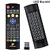 Favormates Air Remote Mouse MX3 Pro,2.4G Backlit Kodi Remote Control,Mini Wireless Keyboard & Infrared Remote Control Learning, Best for Android Smart Tv Box HTPC IPTV PC Pad Xbox Raspberry pi 3 primary